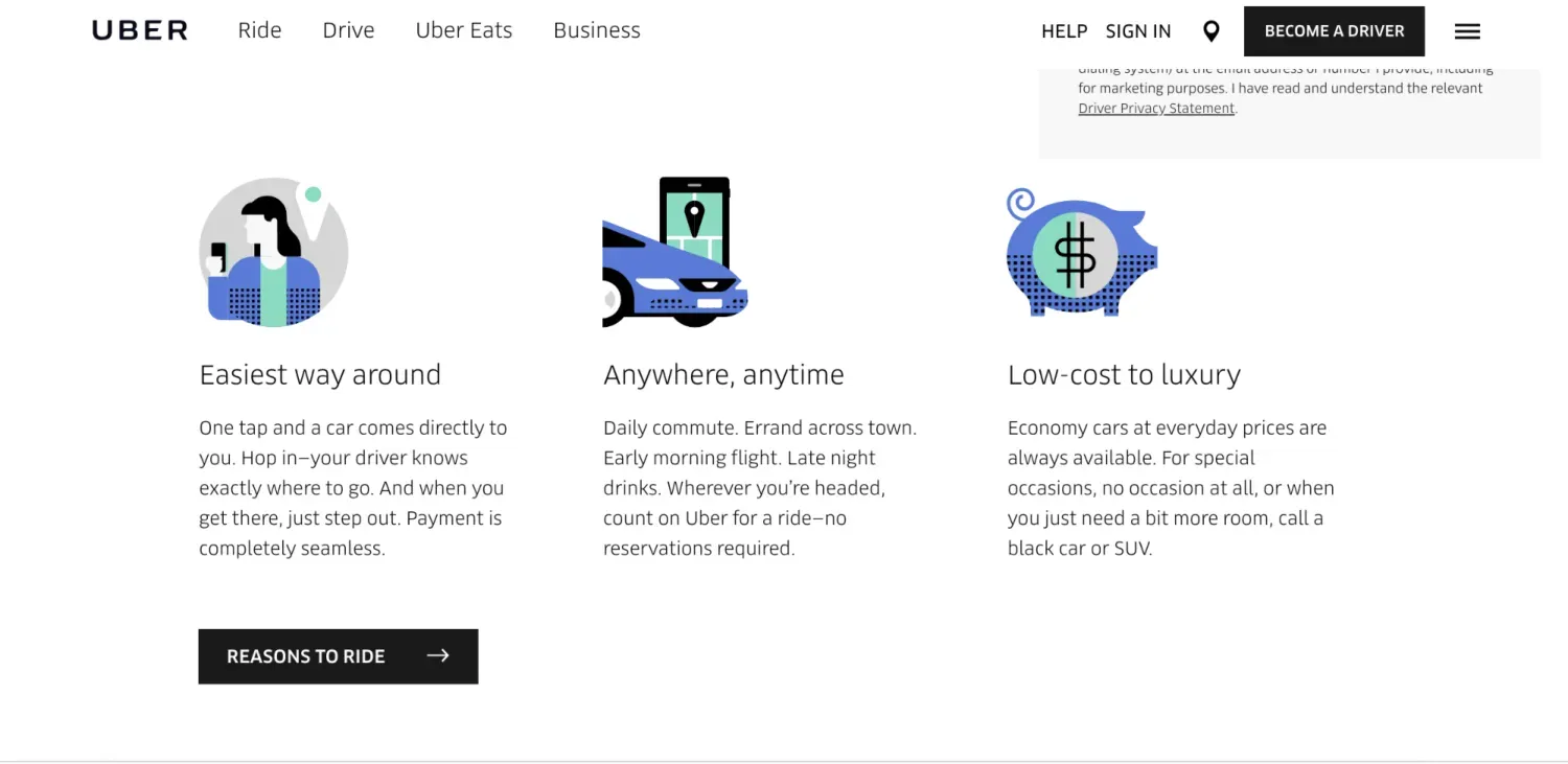 Clear benefits on site.