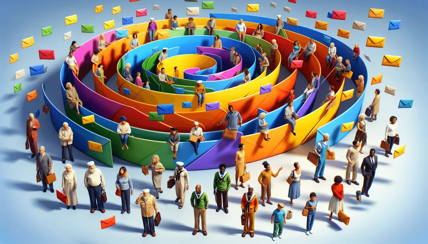 Segmented email campaigns for targeted marketing